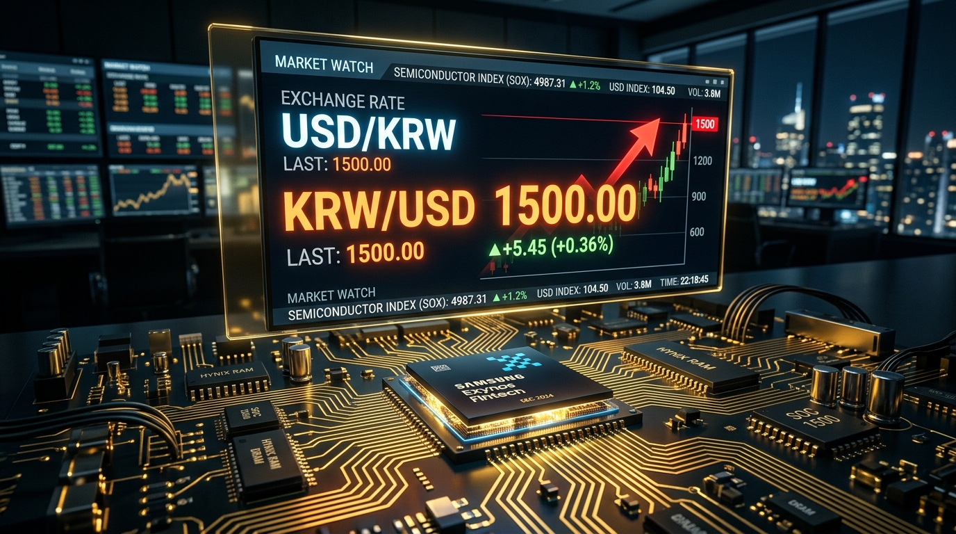 [KOSDAQ Story] Contrary Thinking in the 1,500 KRW High Exchange Rate Era: Simmtech (222800) vs. MK Electron (033160) Export-Heavy IT Component Benefit Comparison